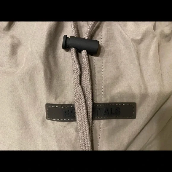 Fear Of God Essentials Taupe Volley Shorts SS21 - Picture 5 of 5